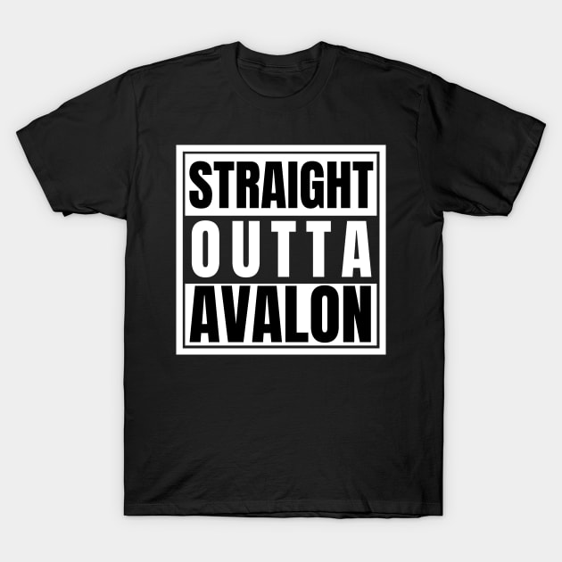 Straight Outta Avalon Supernatural Fairy Fairies Other Dimension Oz T-Shirt by nathalieaynie